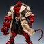 [PO]MB 1/72 Hellboy[Tibetan Road Model]โมเดลสำเร็จ