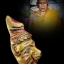 เศียรปู่ฤาษี หน้าเสือ ใหญ่โต อลังการ สูง 6.5 กว้าง 4ซม. พระอาจารย์อึ่ง วัดเชิงหวาย เพ้นท์มือ จารมือ สร้างประมาณปี ๕๒ สวย ตรงตามรูป