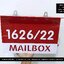 กล่องจดหมายสีแดง MAILBOX สไตล์โมเดิร์น มินิมอล