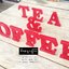 ตัวอักษรตั้งโต๊ะหรือติดผนัง " TEA & COFFEE " ป้ายร้าน สไตล์โมเดิร์น มินิมอล ลอฟท์