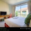 HR15023 บ้านพักหัวหิน บ้านทัศคานี บีช วิลล่า 3 ( Green 2Bed Garden View )