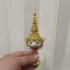 หัวโขนจิ๋ว หนุมานครองเมือง เกรดพรีเมี่ยม พร้อมฐานตีลายปิดทอง (เรซิ่น)