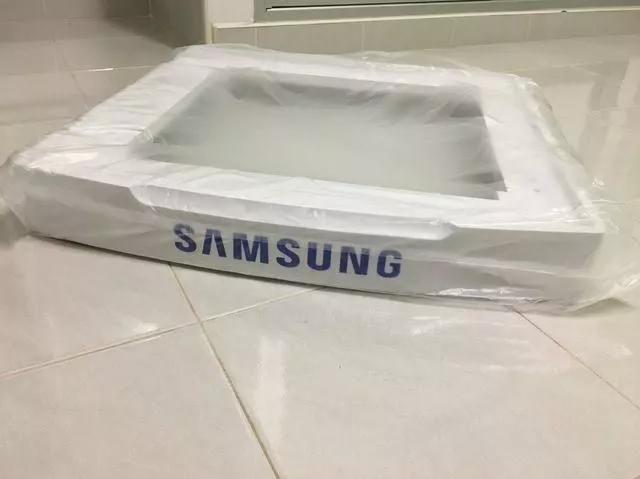 ฐานรองเครื่องซักผ้าฝาหน้าSamsung ของใหม่ ของแท้100% แข็งแรงรับน้ำหนักได้มาก Size 550 mm.