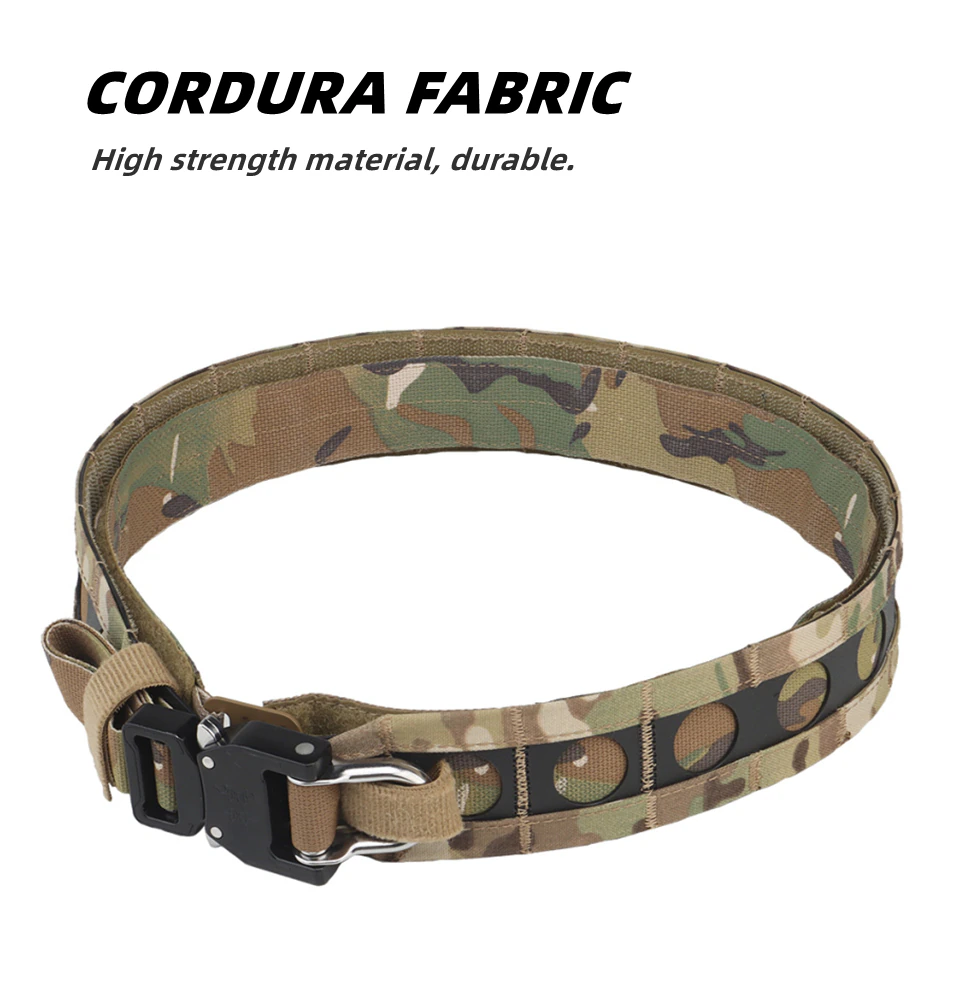 New. เข็มขัด Tactical ทรง Bison (Bison Lightweight Belt) (Tactical Belt)